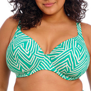 Elomi Swim Fiji Falls Plunge Bikini Oberteil Marine