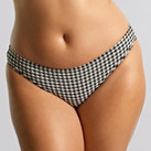 Panache Swim Gingham Bikini Hose Black Gingham