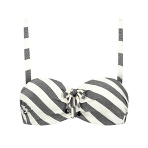 Cyell Bademode Glitz Bandeau Bikini Oberteil