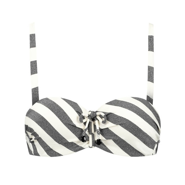 Cyell Bademode Glitz Bandeau Bikini Oberteil