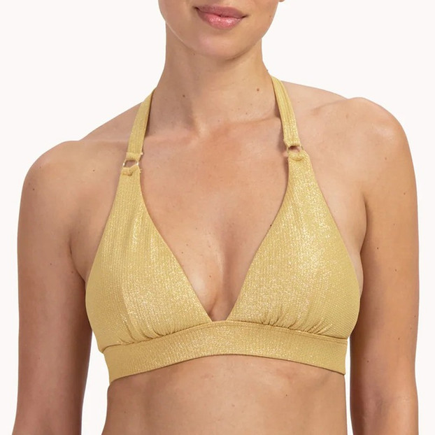 Cyell Golden Hour Triangle Bikini Oberteil Golden Hour