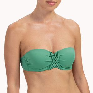 Cyell Green Oasis Bandeau Bikini Oberteil Green Oasis