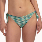Cyell Groovy Graphic Bikini Hose mit Seitlichen Bändern