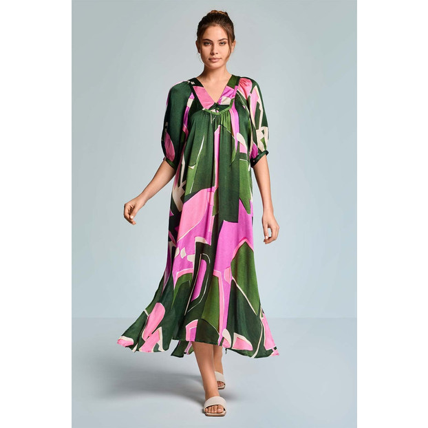 Iconique Helena Strandkleid Multicolor