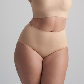 Bye Bra Invisible Korrigierende High Waist Slip Beige