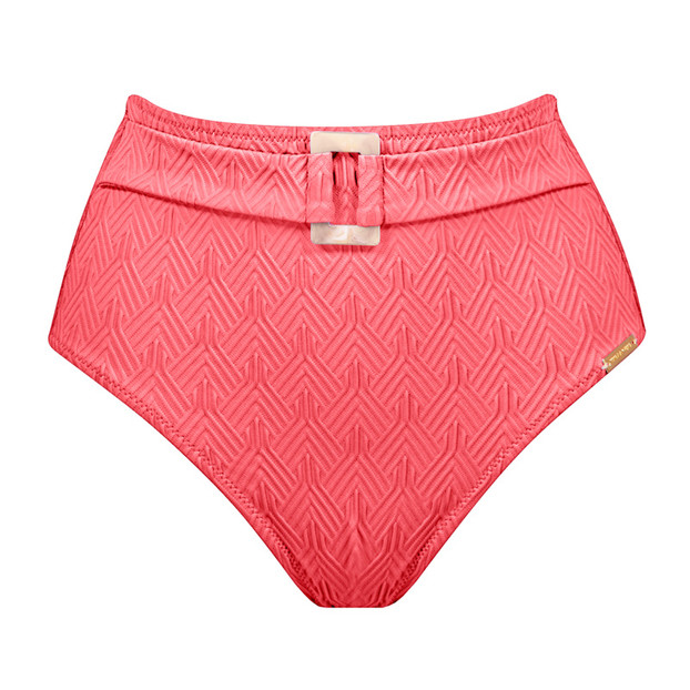 Watercult Island Nostalgia Hohe Bikini Hose Ocean Coral