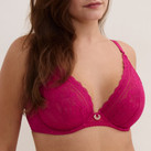 Aubade Ivresse Baroque Plunge BH Pink Muse