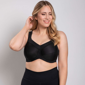 Ulla Kate Sport BH Schwarz