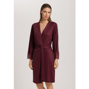 Hanro Lilith Bademantel Vivid Brown