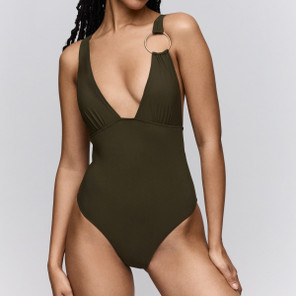 Sarda Swim Lita Badeanzug Olive Green