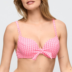Marie Jo Swim Mary Lynn Herzform Bikini Oberteil Rose Gingham