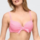 Marie Jo Swim Mary Lynn Herzform Bikini Oberteil Rose Gingham