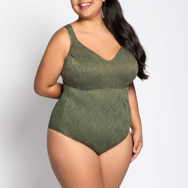 Ulla Swim Monaco Badeanzug Olive