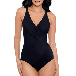 Miraclesuit Must Haves Oceanus Badeanzug Große Cup-Größe Schwarz