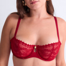 Aubade Mystery Of Love Half Cup BH Cherry