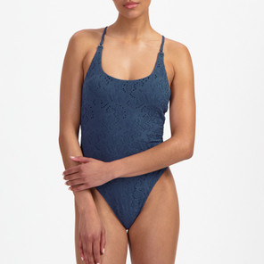 Beachlife Nightsky Embroidery Badeanzug