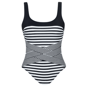 Sunflair Badeanzug Black Stripe