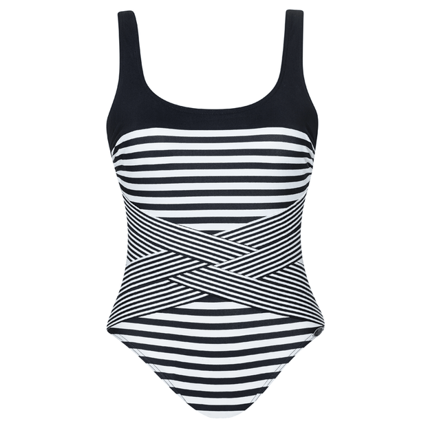 Sunflair Badeanzug Black Stripe