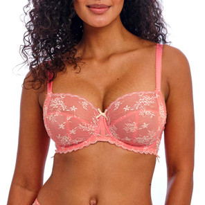 Freya Dessous Offbeat Decadence Bügel BH Sunset Coral
