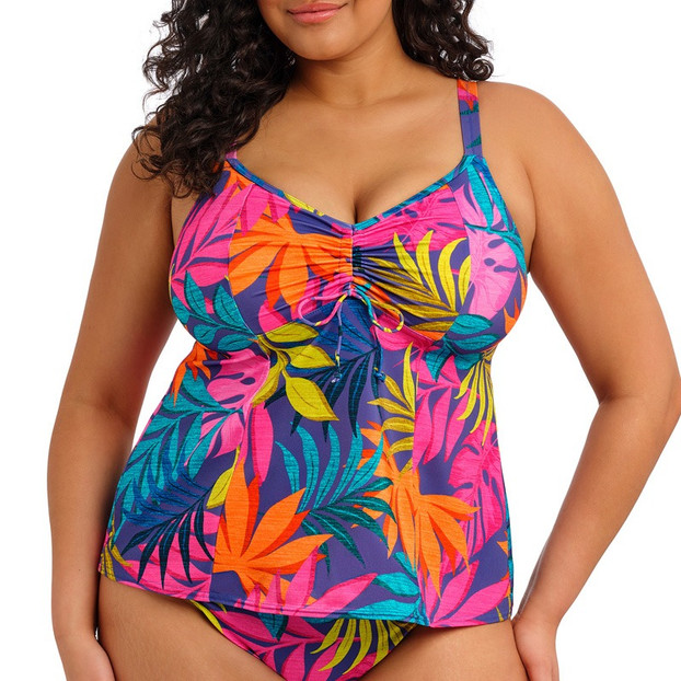 Elomi Swim Porto Rafti Tankini Oberteil Indigo