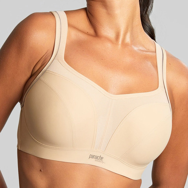 Panache Sportware Power Vorgeformter Sport BH Latte