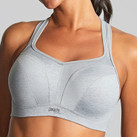 Panache Sport Power Vorgeformter Sport BH Grey Marl 