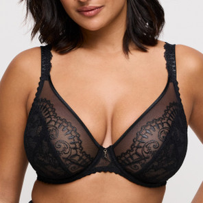 Primadonna Shimla Plunge BH Schwarz
