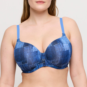Primadonna Twist Mauna Herzform BH Twill Blue