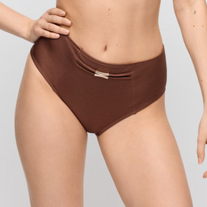 Marie Jo Swim Hello Sunset Hohe Bikini Hose Sepia