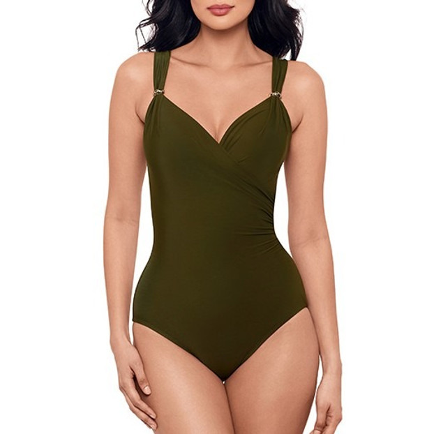 Miraclesuit Razzle Dazzle Siren Badeanzug Nori