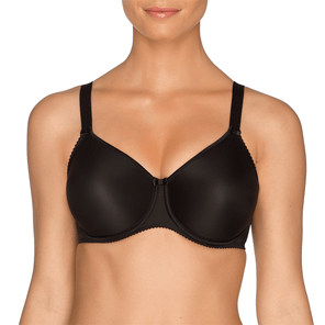 PrimaDonna Satin Naadloze Beugel BH Zwart