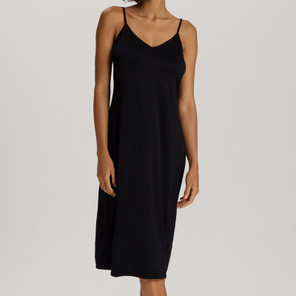 Hanro Satin Deluxe Unterkleid Black