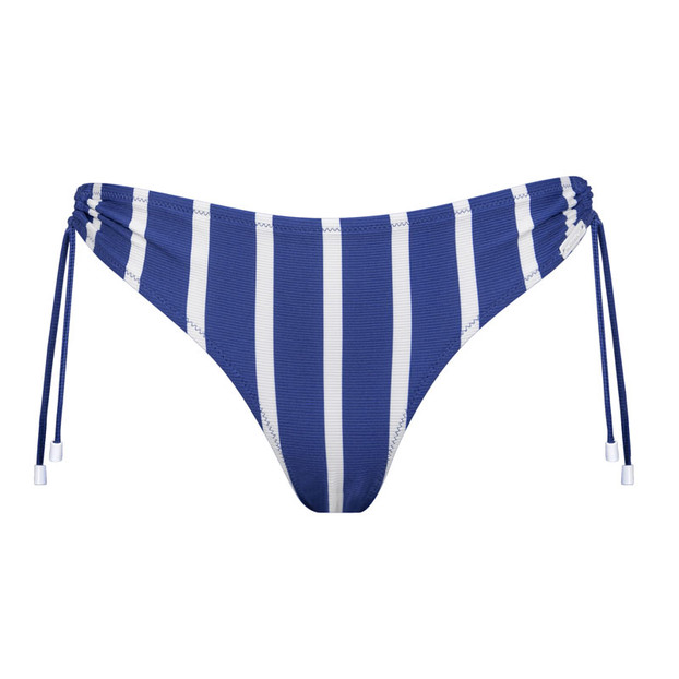 Watercult Sea Ride Bikini Hose mit Seitlichen Bändern White Indigo