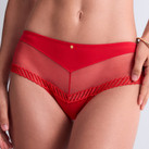 Aubade Sheer Emotion Hotpants Diva Red