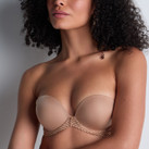 Aubade Sheer Emotion Trägerloser BH Sand