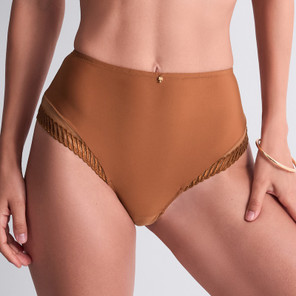 Aubade Sheer Emotion Taillenslip Honey