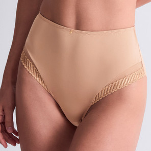 Aubade Sheer Emotion Taillenslip Sand