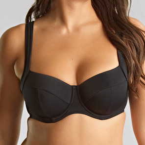 Panache Swim Signature Full Cup Bikini Oberteil Signature Black