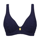 Annadiva Swim Smocky Plunge Bikini Oberteil Midnight
