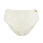 Annadiva Swim Smocky Hohe Bikini Hose Off White