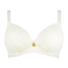 Annadiva Swim Smocky Vorgeformtes Balconette Bikini Oberteil Off White