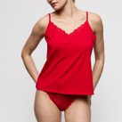 Marie Jo Soft Studio Spaghetti Top True Red