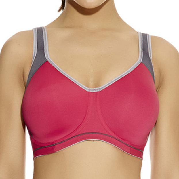 Freya Active Sonic vorgeformte Sport-BH mit Spacer-Cups Hot Crimson