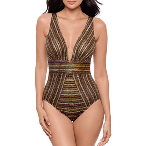 Miraclesuit Sparkle Sands Odyssey Badeanzug Black Multi