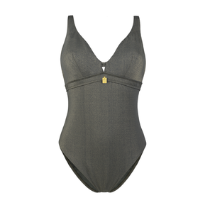 Annadiva Swim Sparkling Jungle Badeanzug Seagreen