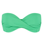 Beachlife Spring Green Bandeau Bikini Oberteil