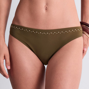 Aubade Bademode Summer Stars Brazilian Bikini Hose Khaki