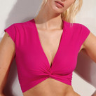 Überslag Bikini Croptop
