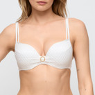 Marie Jo Swim Taleah Herzform Bikini Oberteil Elfin White