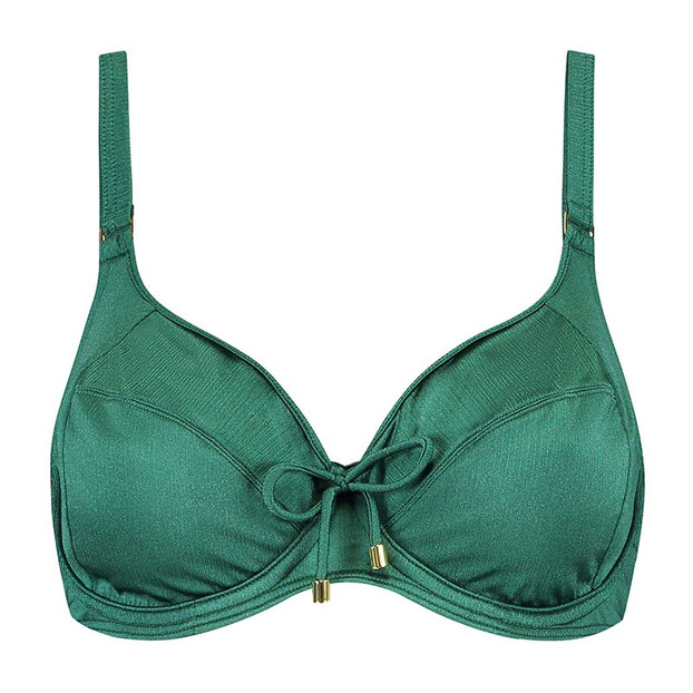 Cyell Bademode Treasure Green Bügel Bikini Oberteil